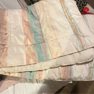 Croscill Pastel Striped Comforter